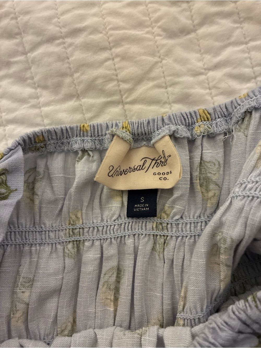 Universal Thread Maxi A-Line Dress with Smocking - Picture 5 of 5